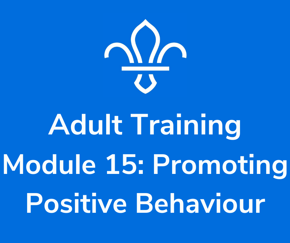 <b>Module 15: Promoting Positive Behaviour</b>